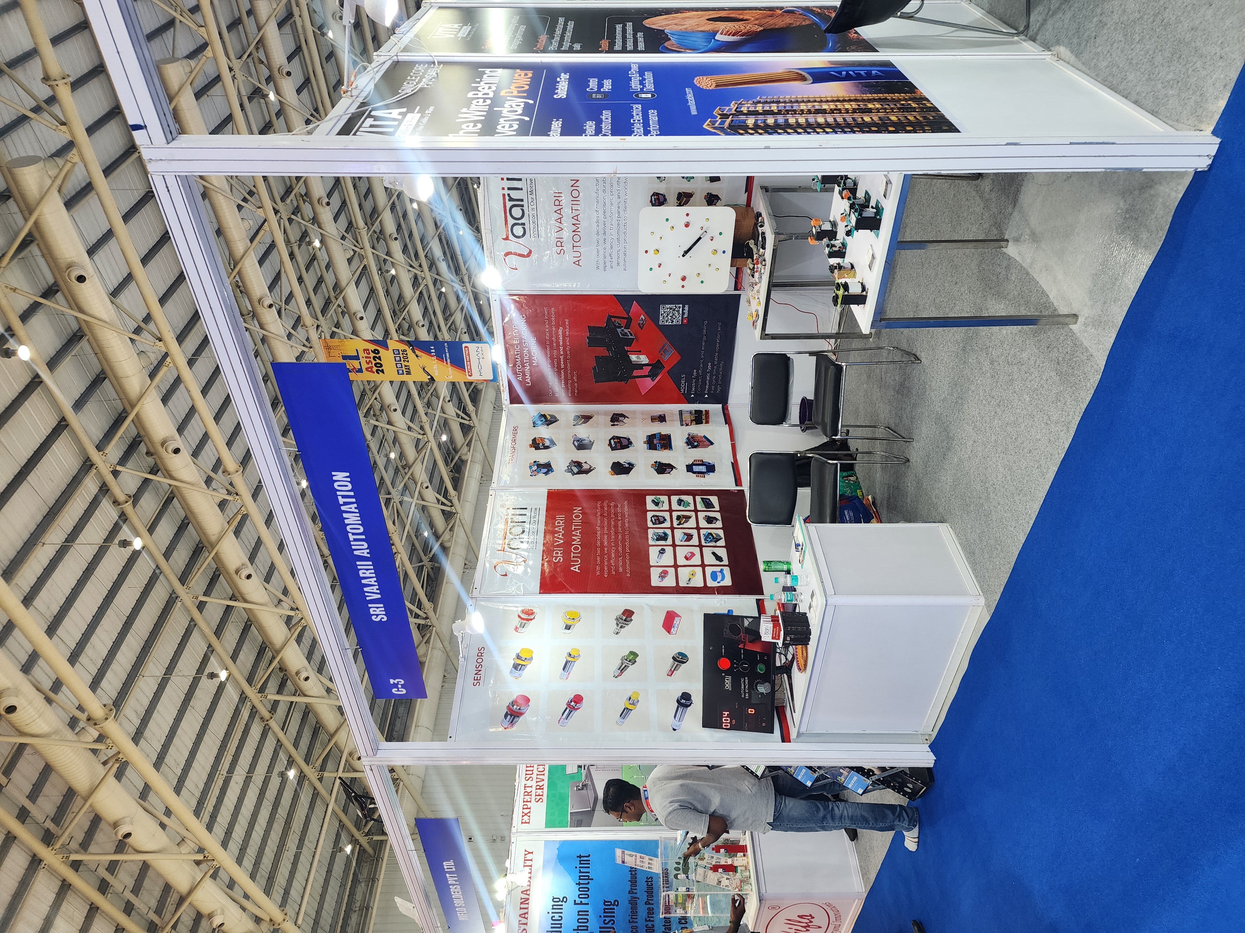 Sri Vaarii Automatiion at EL Asia Expo 2026