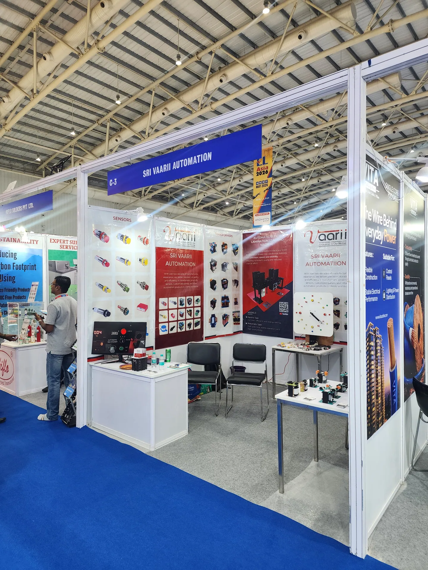 Sri Vaarii Automatiion at EL Asia Expo 2026