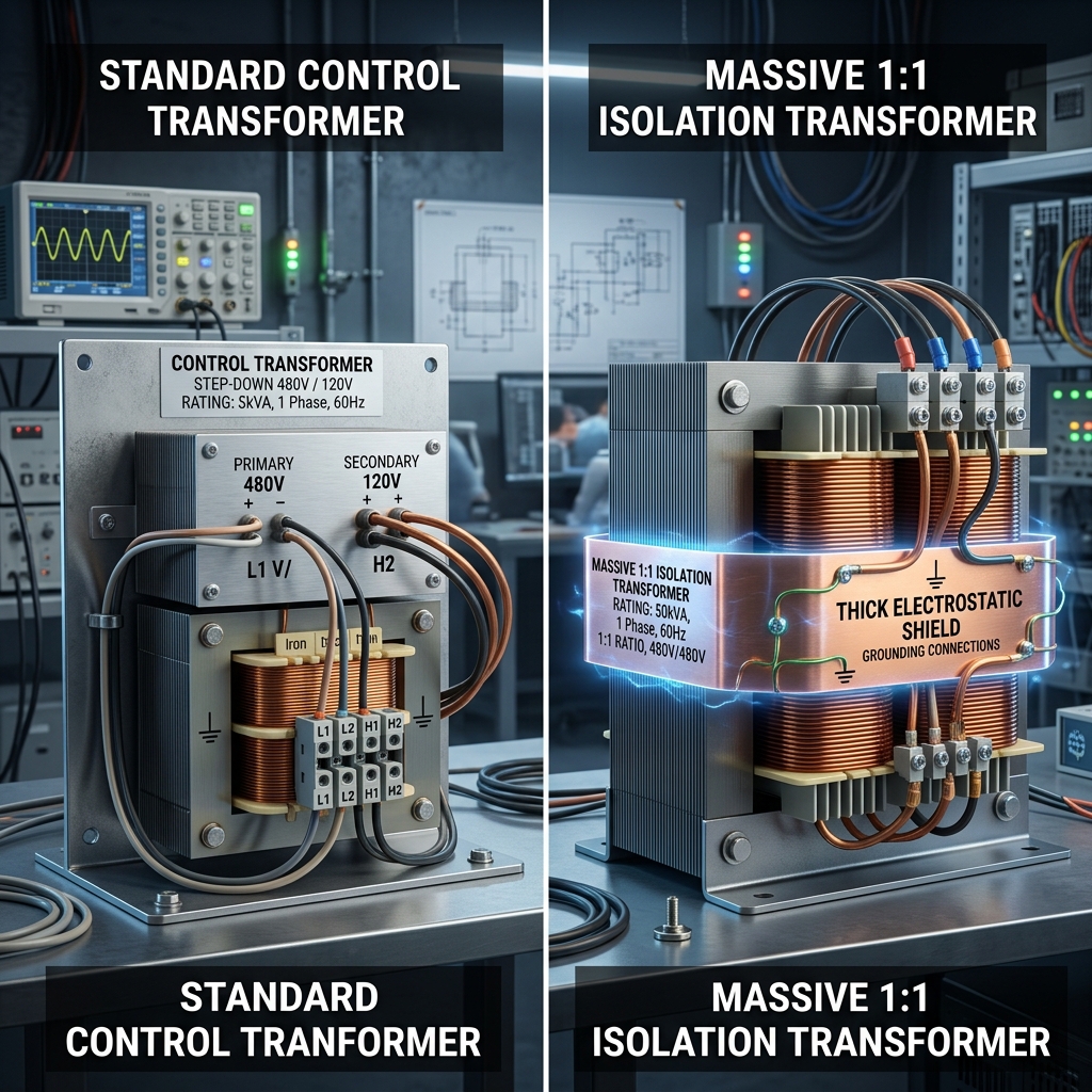 Control vs Isolation Transformers